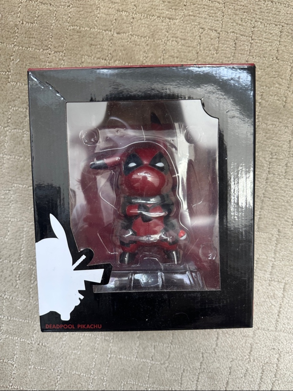 Marvel x Deadpool Pikachu Red Vinyl Figure